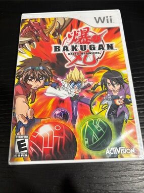 Wii Nintendo Bakugan: Battle Brawlers Video Game NWT